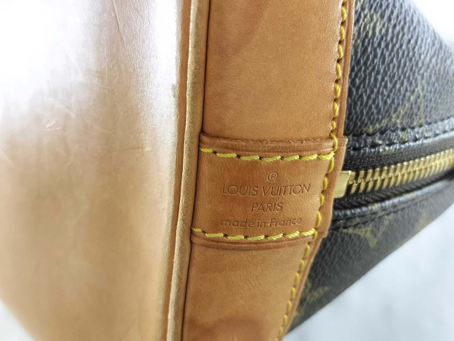 LOUIS VUITTON Monogram Alma PM Handbag