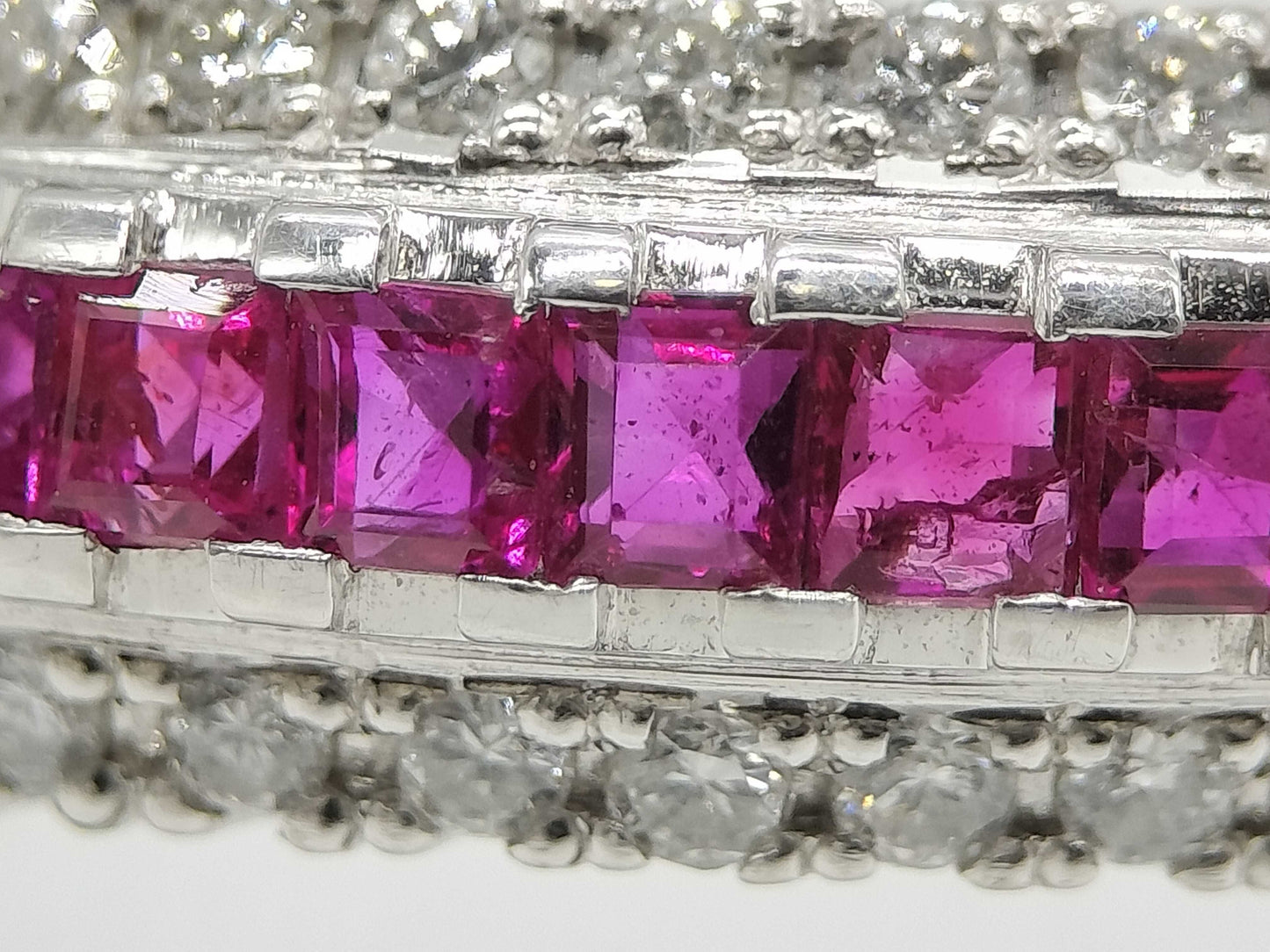 R0.62ct D0.15ct Pt900 6.4g Ring