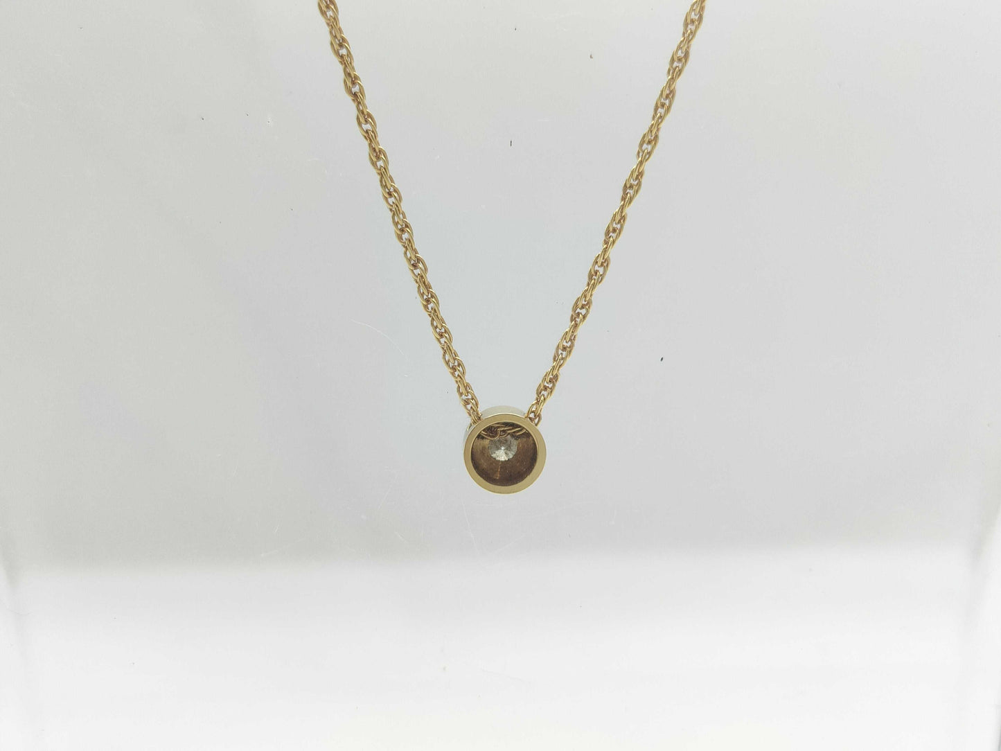 D0.24ct K18 3.6g Necklace