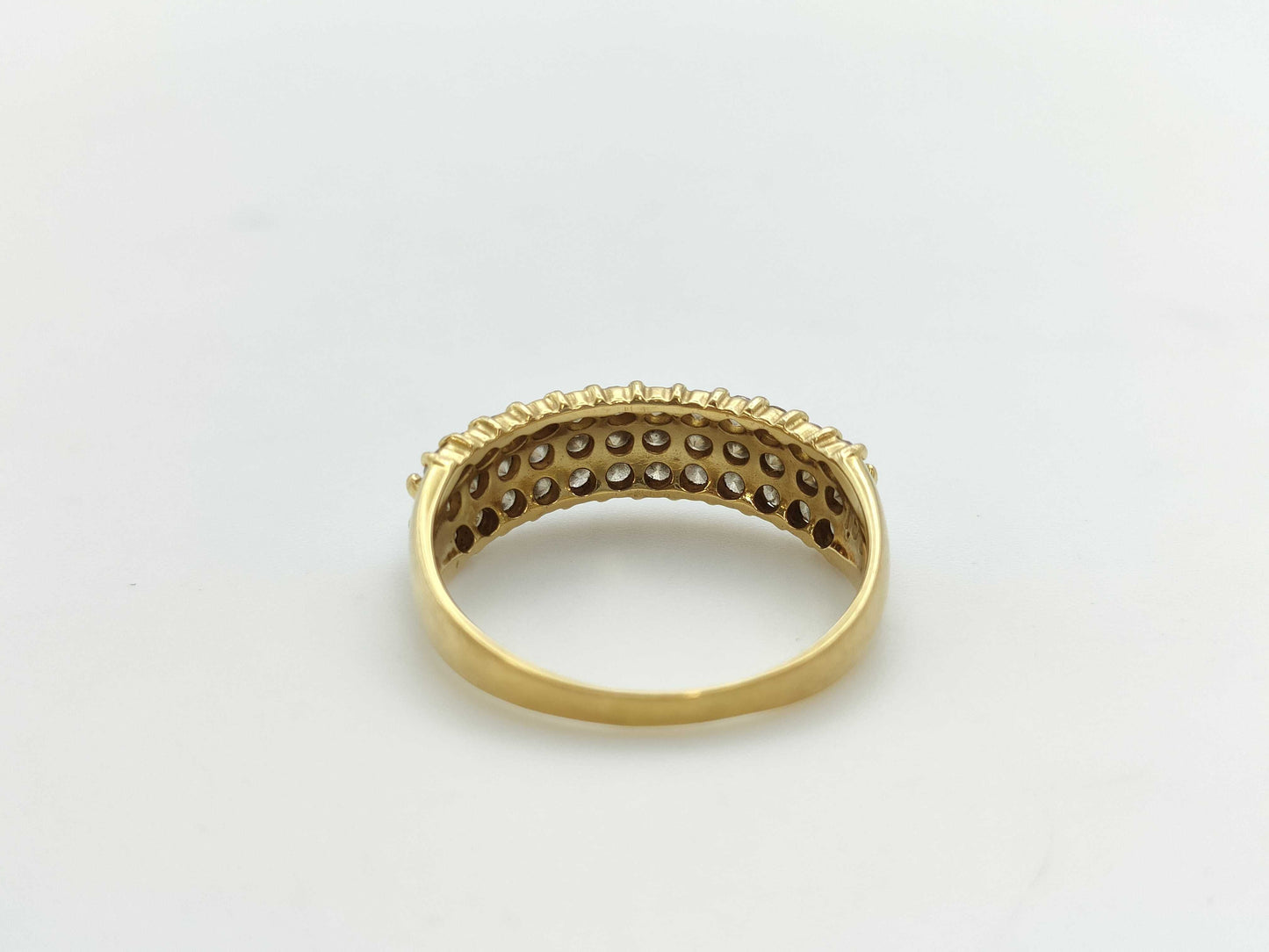 D1.00ct K18 3.7g Ring