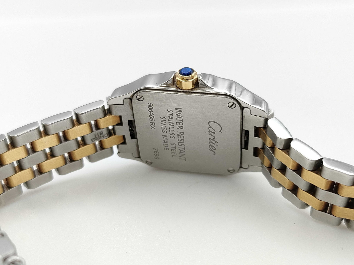 Cartier Santos Galbe SM 2 Row 2698 506455RX Quartz Women's Watch