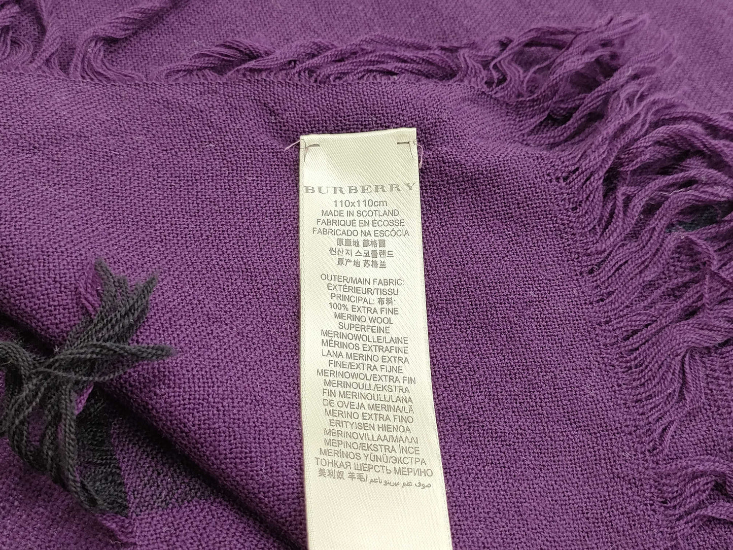 (10462_0202) BURBERRY Muffler Muffler