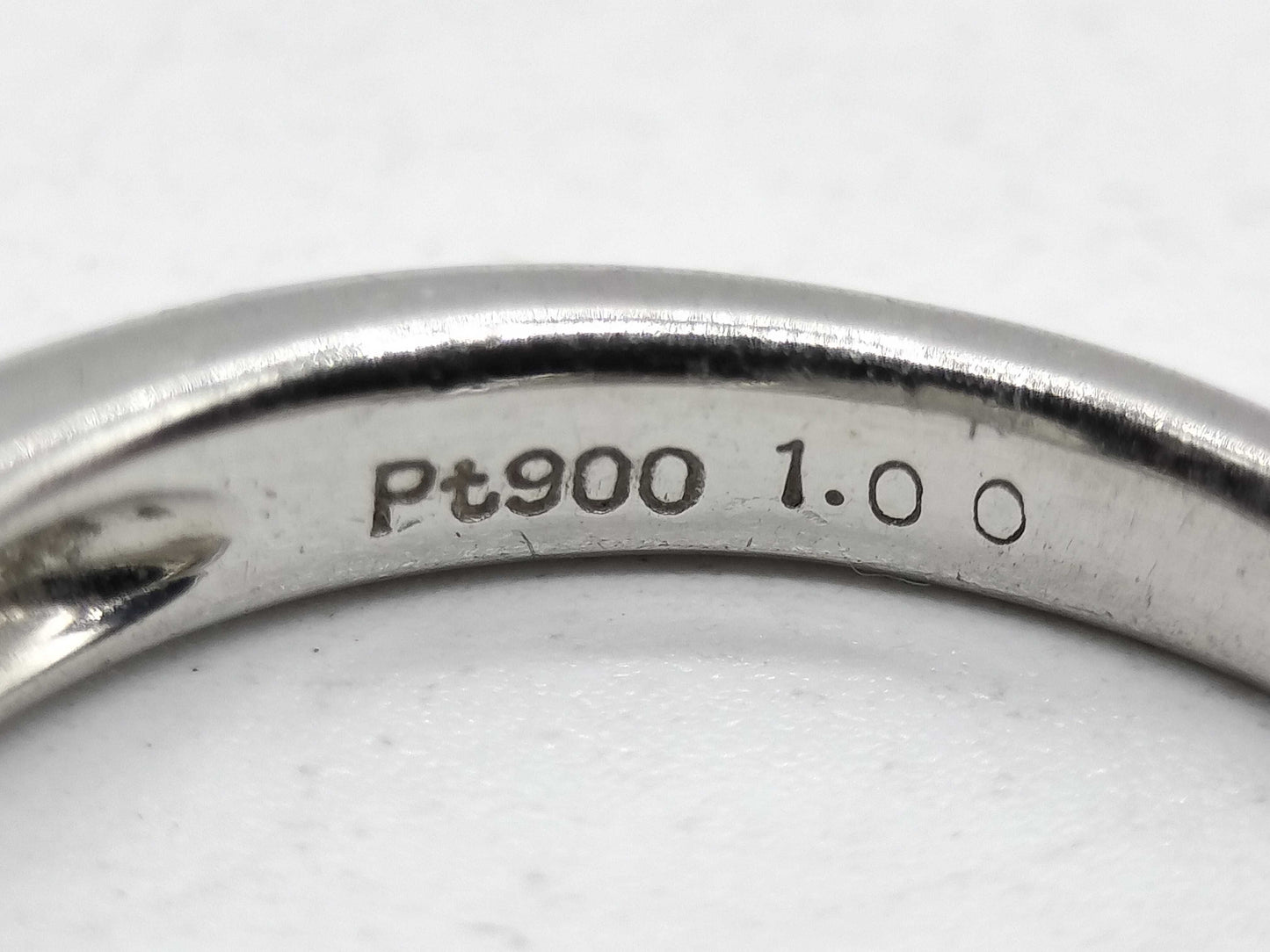 D1.00ct Pt900 4.6g Ring
