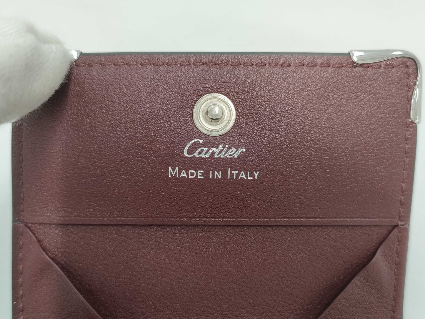 (10461_0061) Cartier Square Coin Case Other Accessories