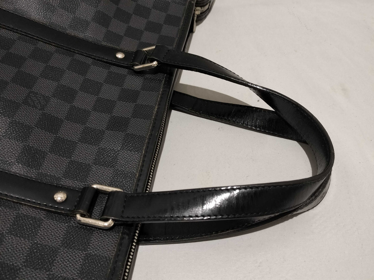 LOUIS VUITTON Damier Graphite Tadao Tote Bag