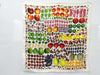 (10462_0159) GUCCI Fruit Pattern Large Format Scarf Scarf