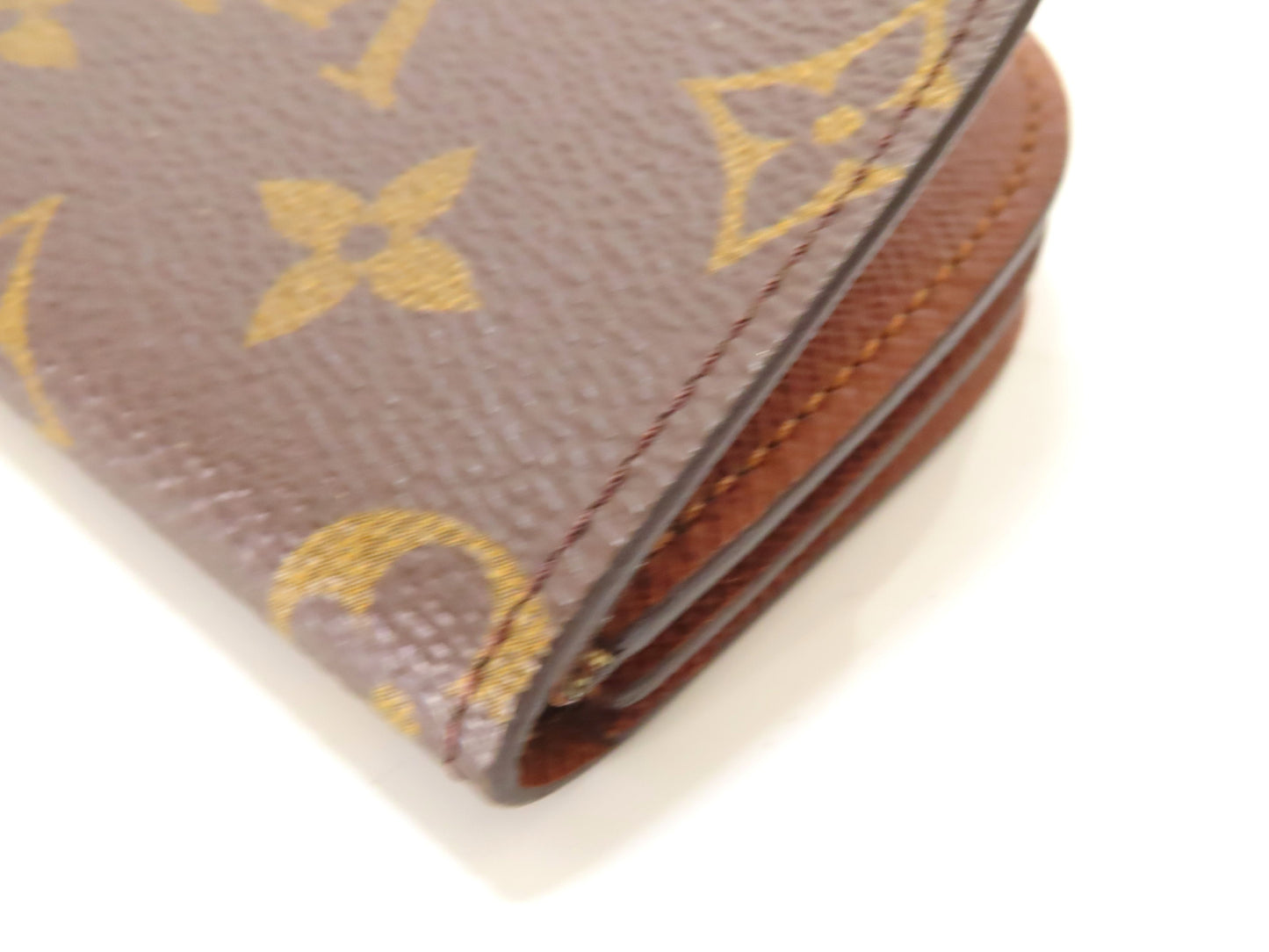 LOUIS VUITTON Monogram Double Hook Coin Purse
