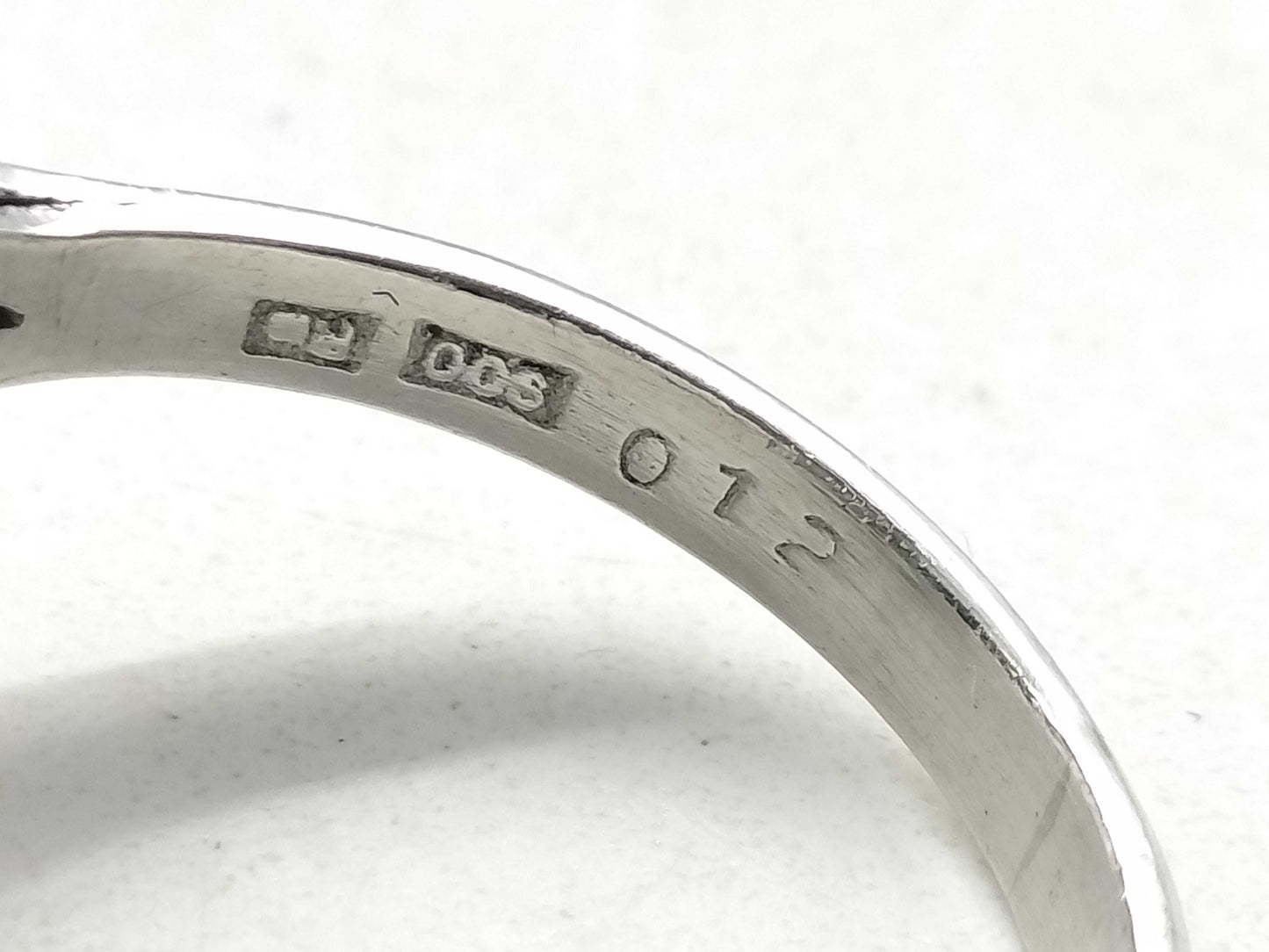 Tourmaline D0.12ct Pm900 6.8g Ring