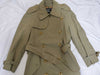 BURBERRY trench coat, stains and signs of wear.