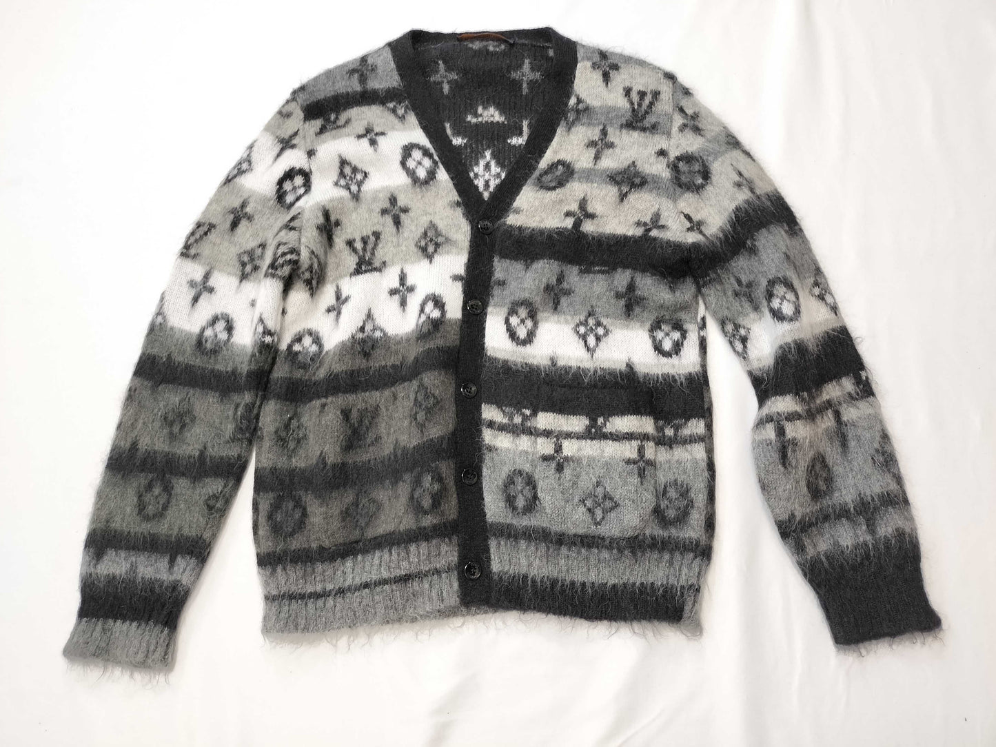 LOUIS VUITTON 24SS Mohair Cardigan Monogram Cardigan