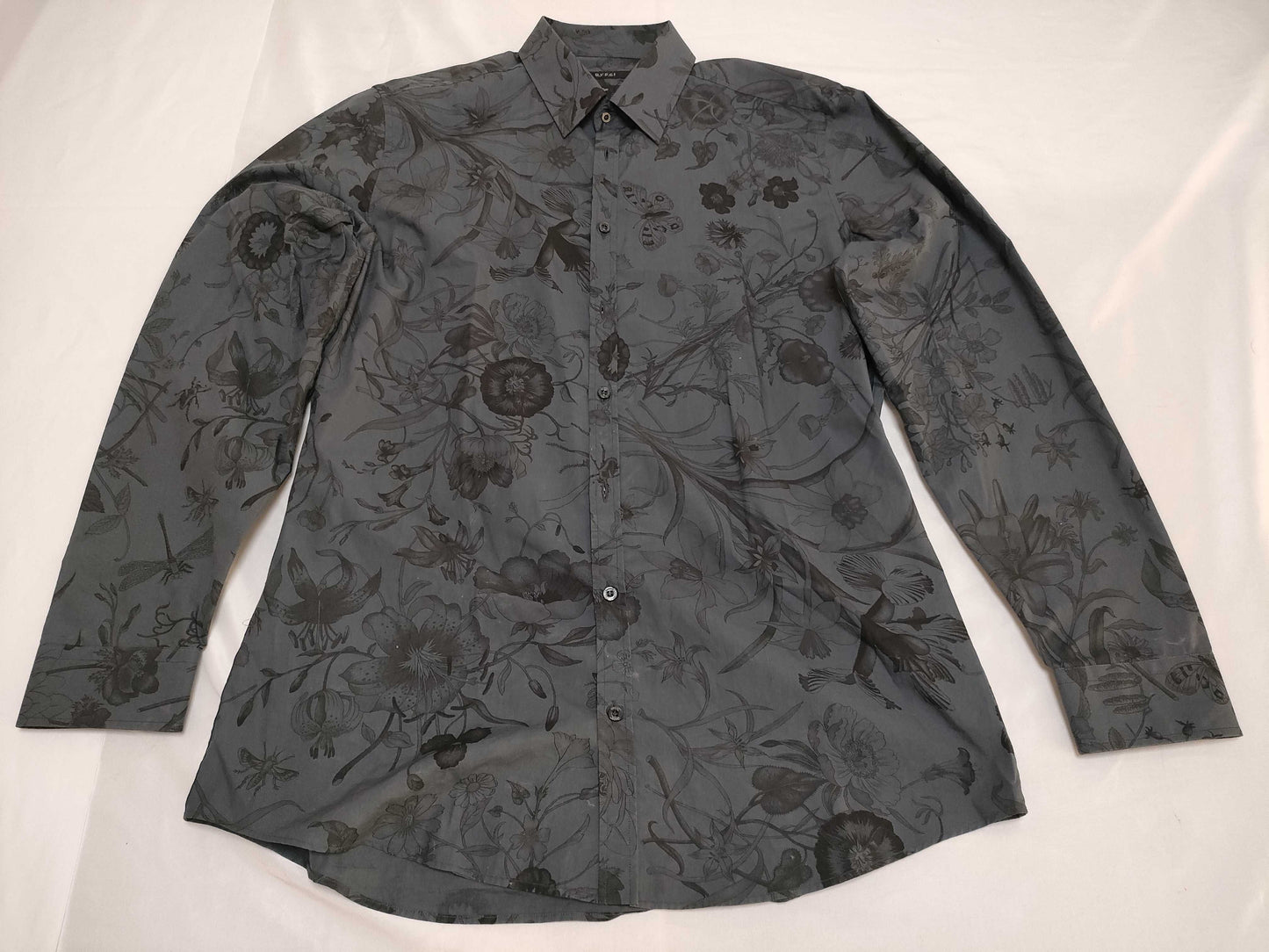 GUCCI Silk Shirt, All-Over Print Shirt