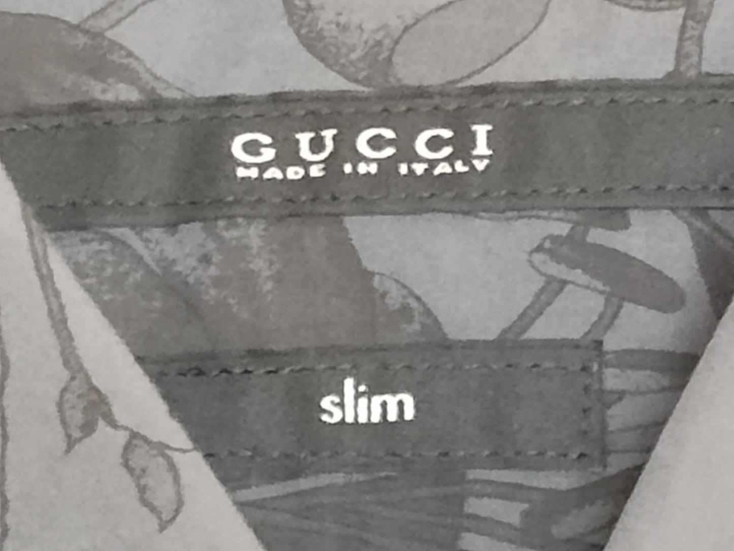 GUCCI Silk Shirt, All-Over Print Shirt