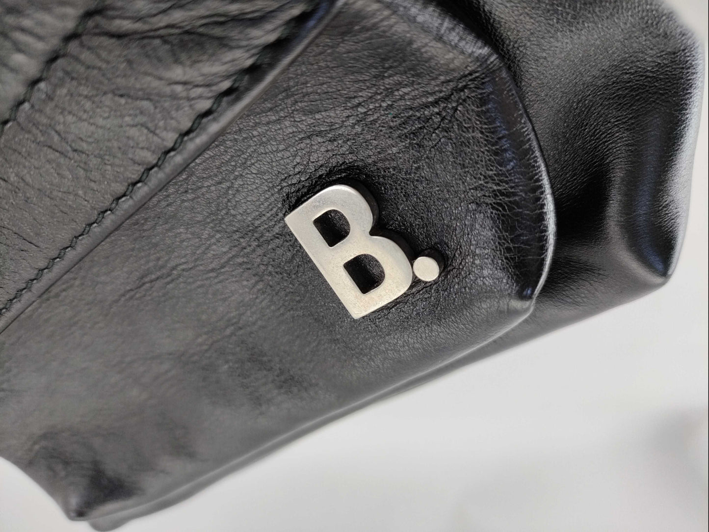 (10460_0216) BALENCIAGA B Logo Rucksack 580026 Rucksack