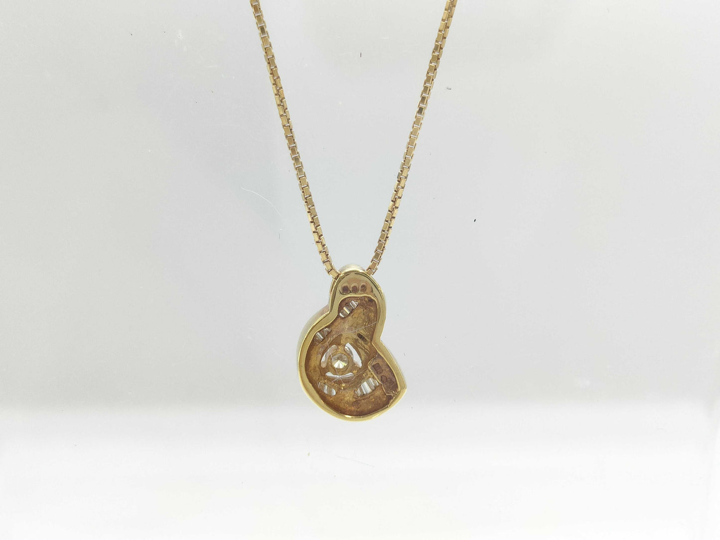 D0.33ct K18 6.5g Necklace
