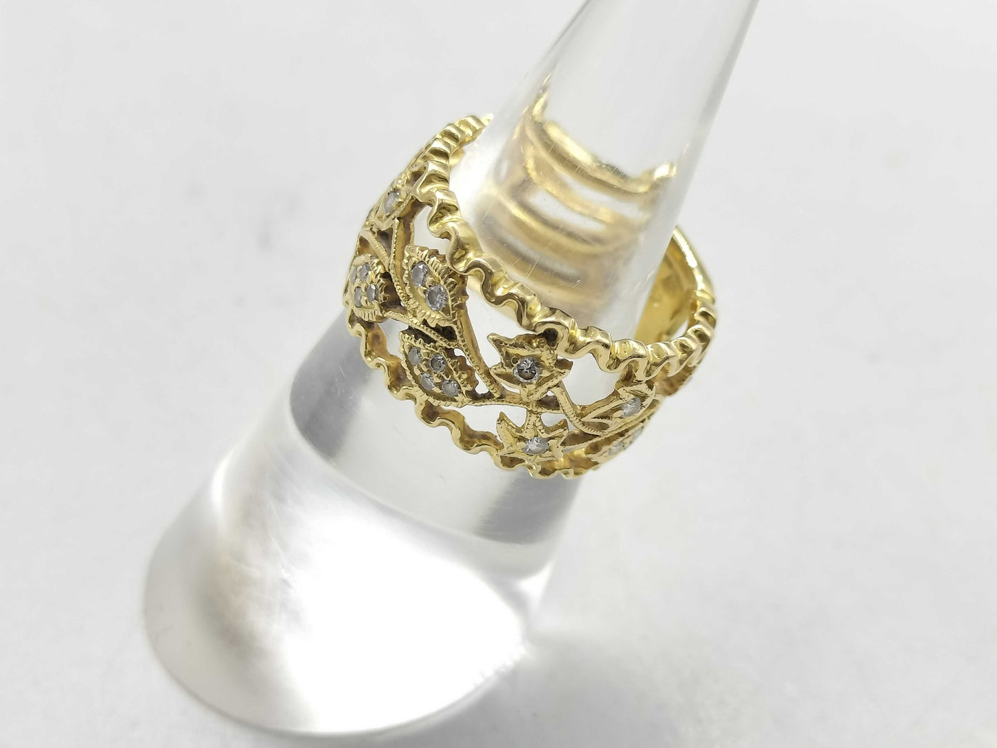 D0.32ct K18 5.9g Ring