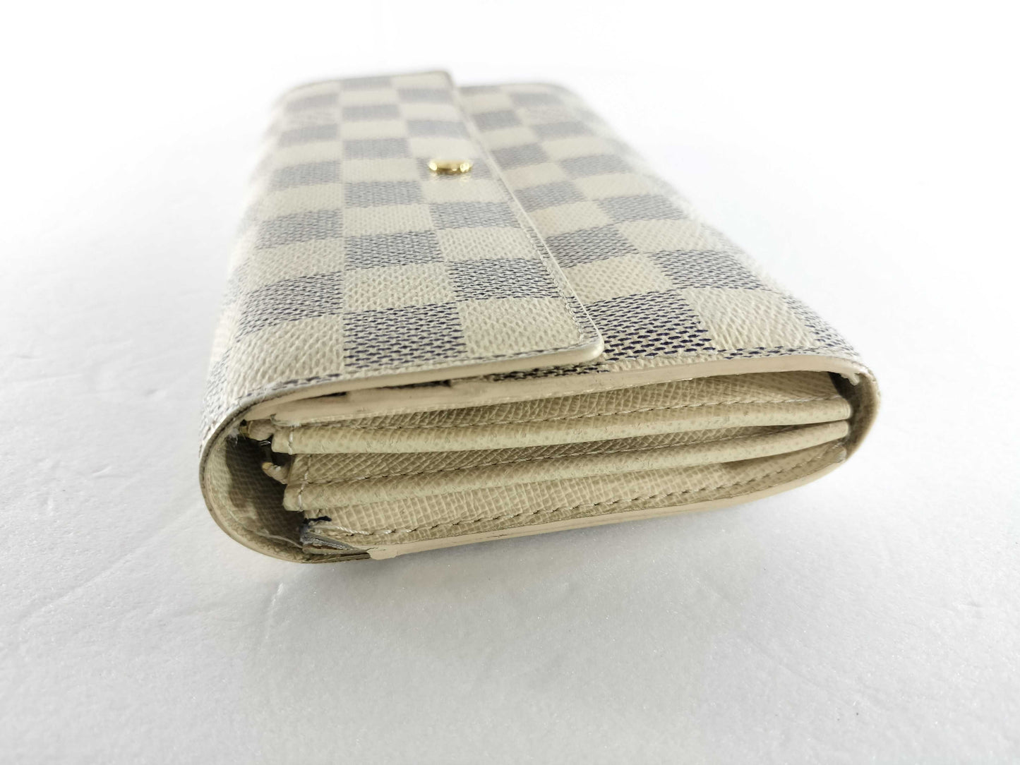 LOUIS VUITTON Damier Azur N61735 Portefeuille Sarah Wallet