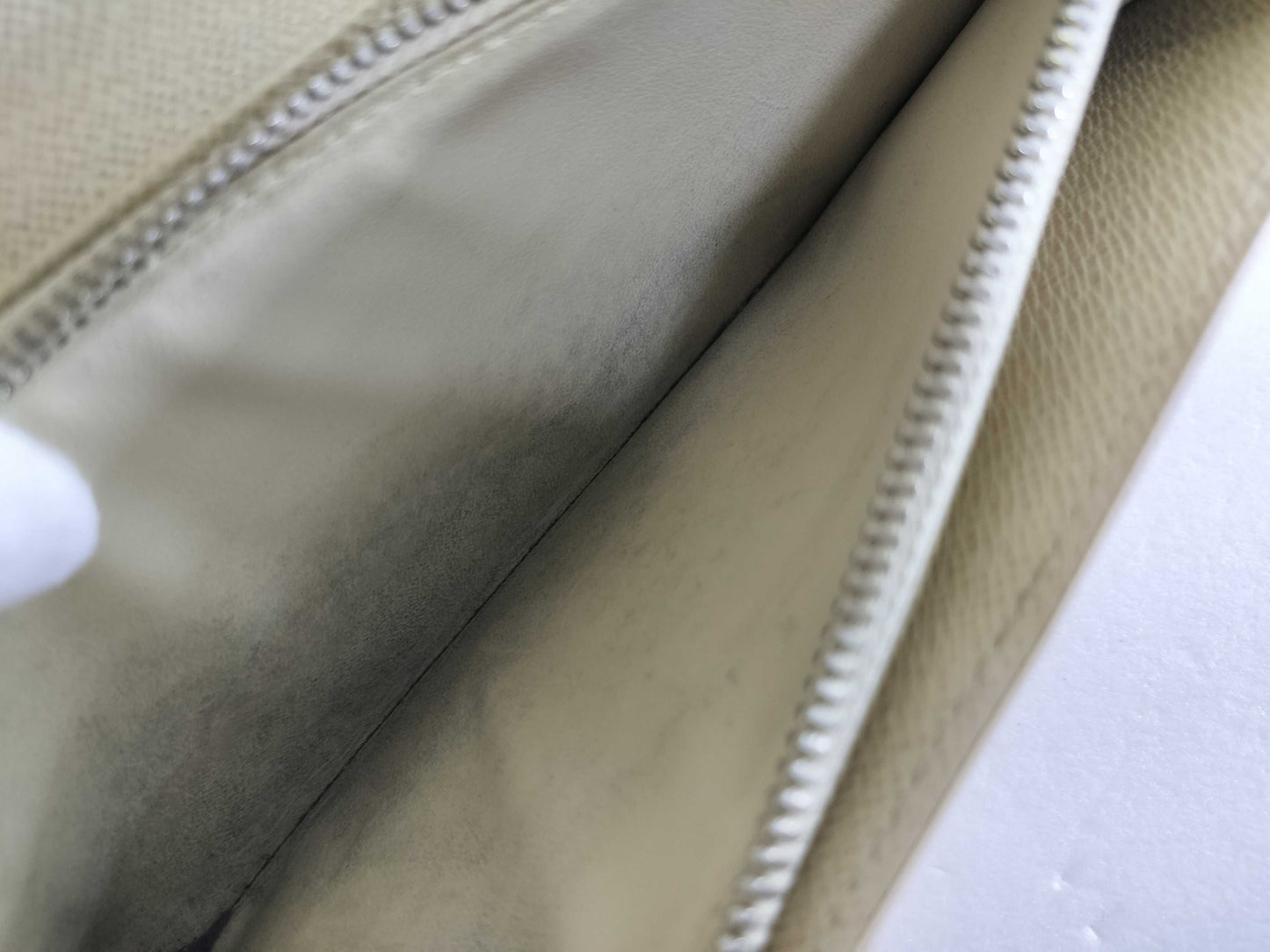 LOUIS VUITTON Damier Azur N61735 Portefeuille Sarah Wallet