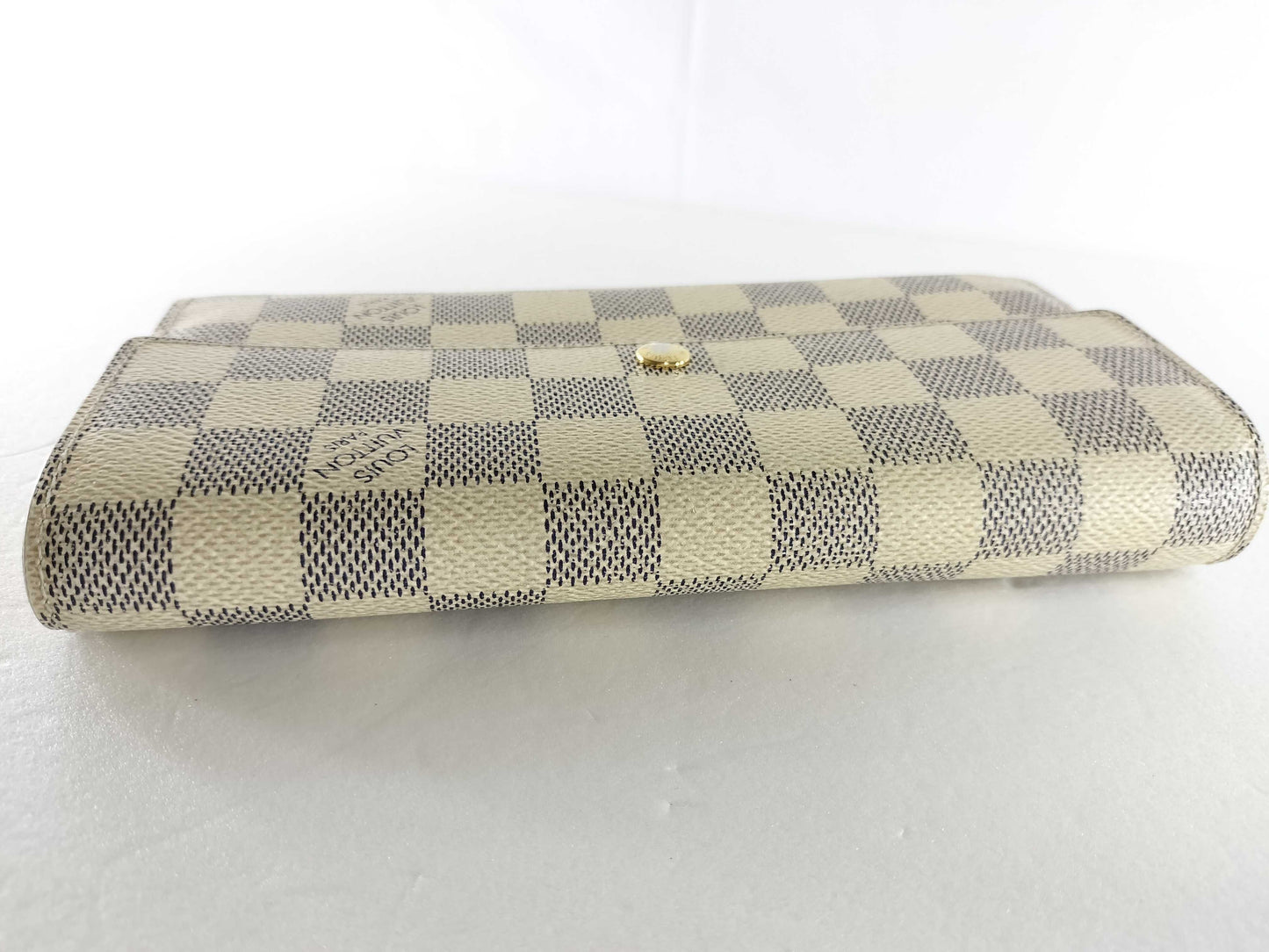 LOUIS VUITTON Damier Azur N61735 Portefeuille Sarah Wallet