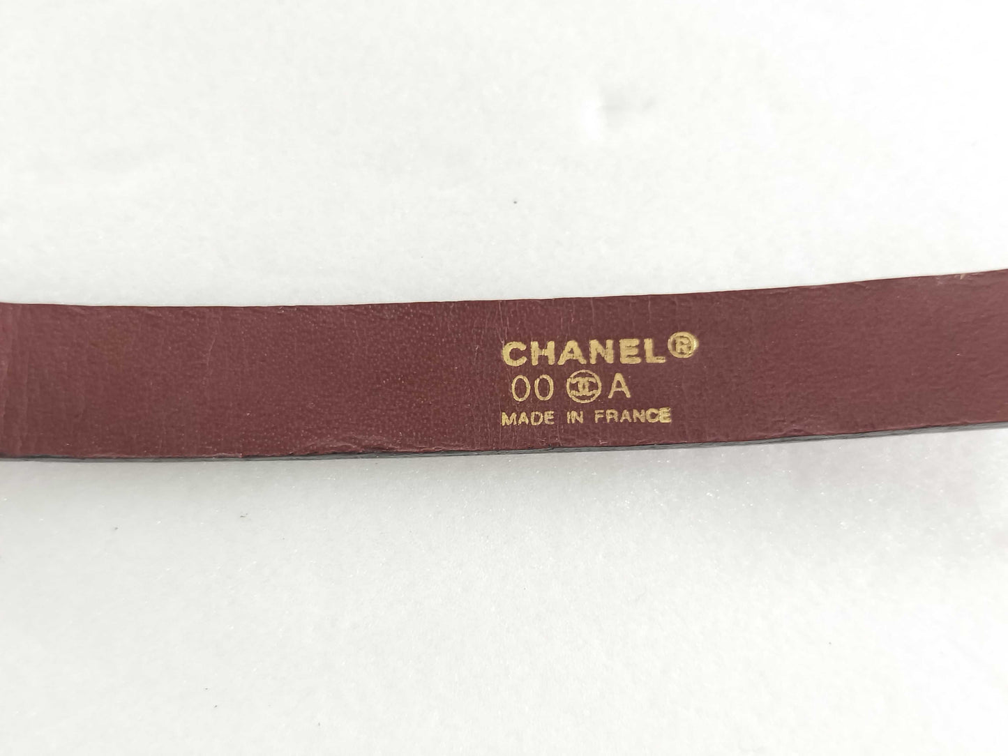 CHANEL Logo Plate Bracelet 00 A Bracelet/Bangle