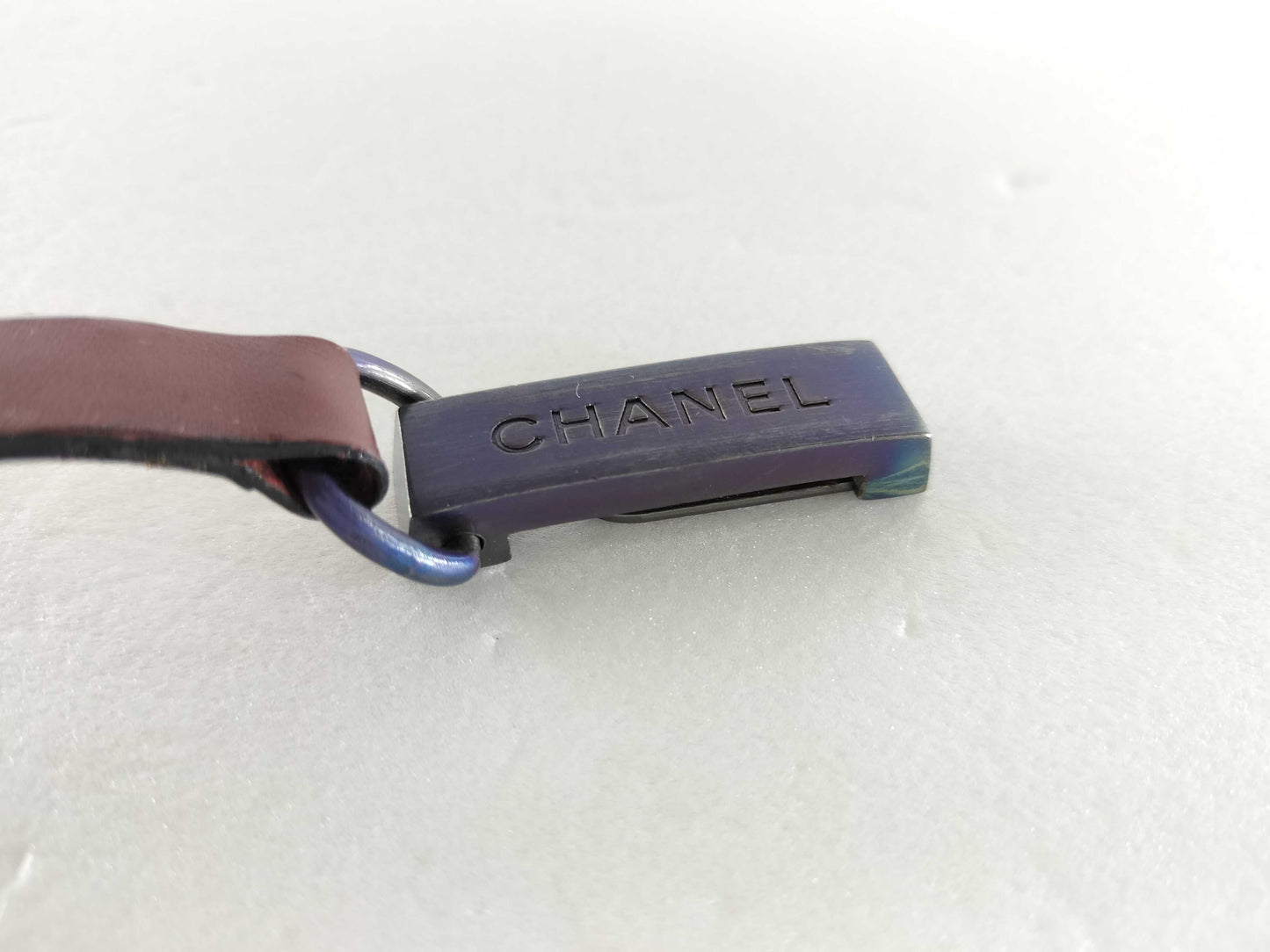 CHANEL Logo Plate Bracelet 00 A Bracelet/Bangle