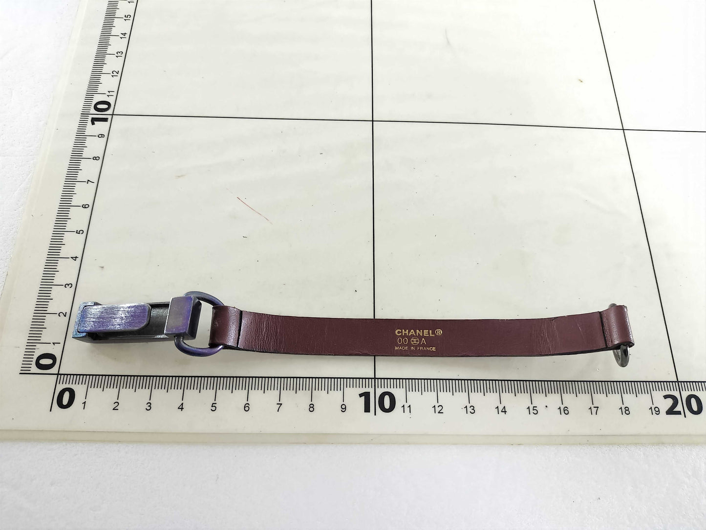 CHANEL Logo Plate Bracelet 00 A Bracelet/Bangle