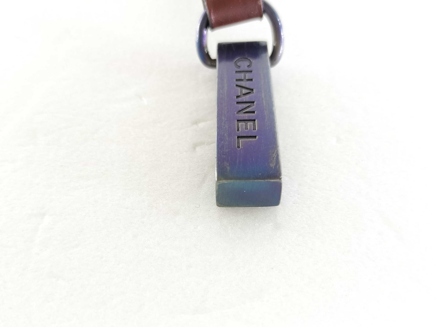 CHANEL Logo Plate Bracelet 00 A Bracelet/Bangle