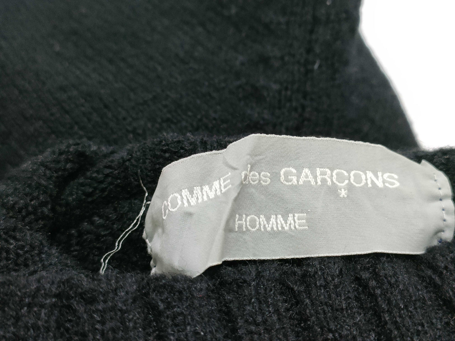COMME des GARCONS Turtleneck Knit Black Other Apparel