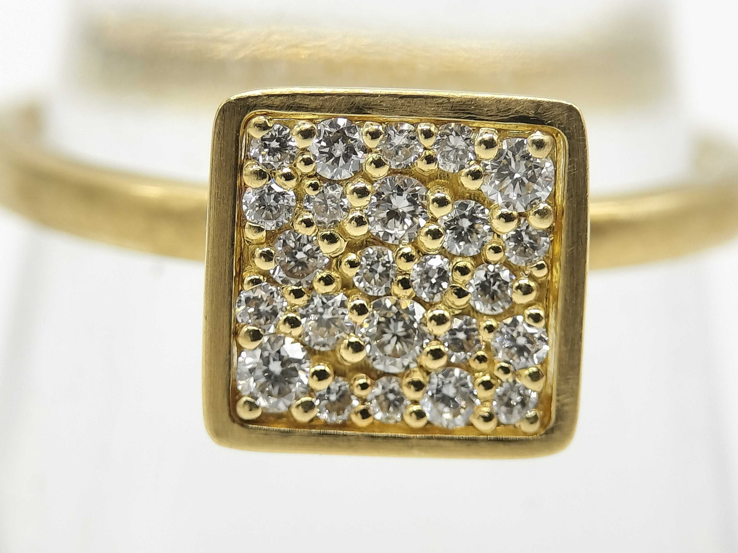 D0.17ct K18 3.5g Ring