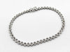 D1.00ct. Pt850 9.1g Bracelet/Bangle