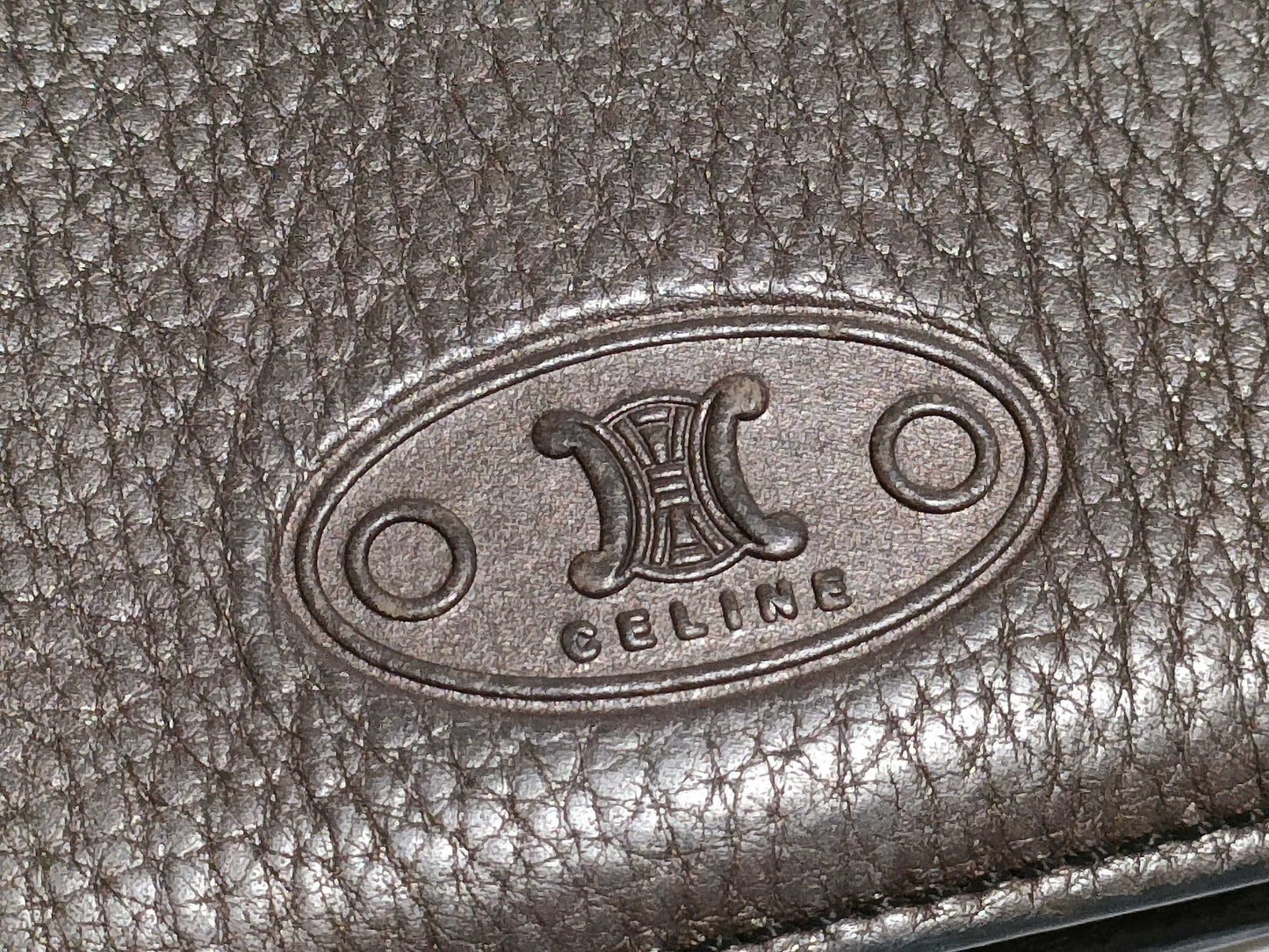 CELINE Coach/Leather/Long Wallet*2 Wallet