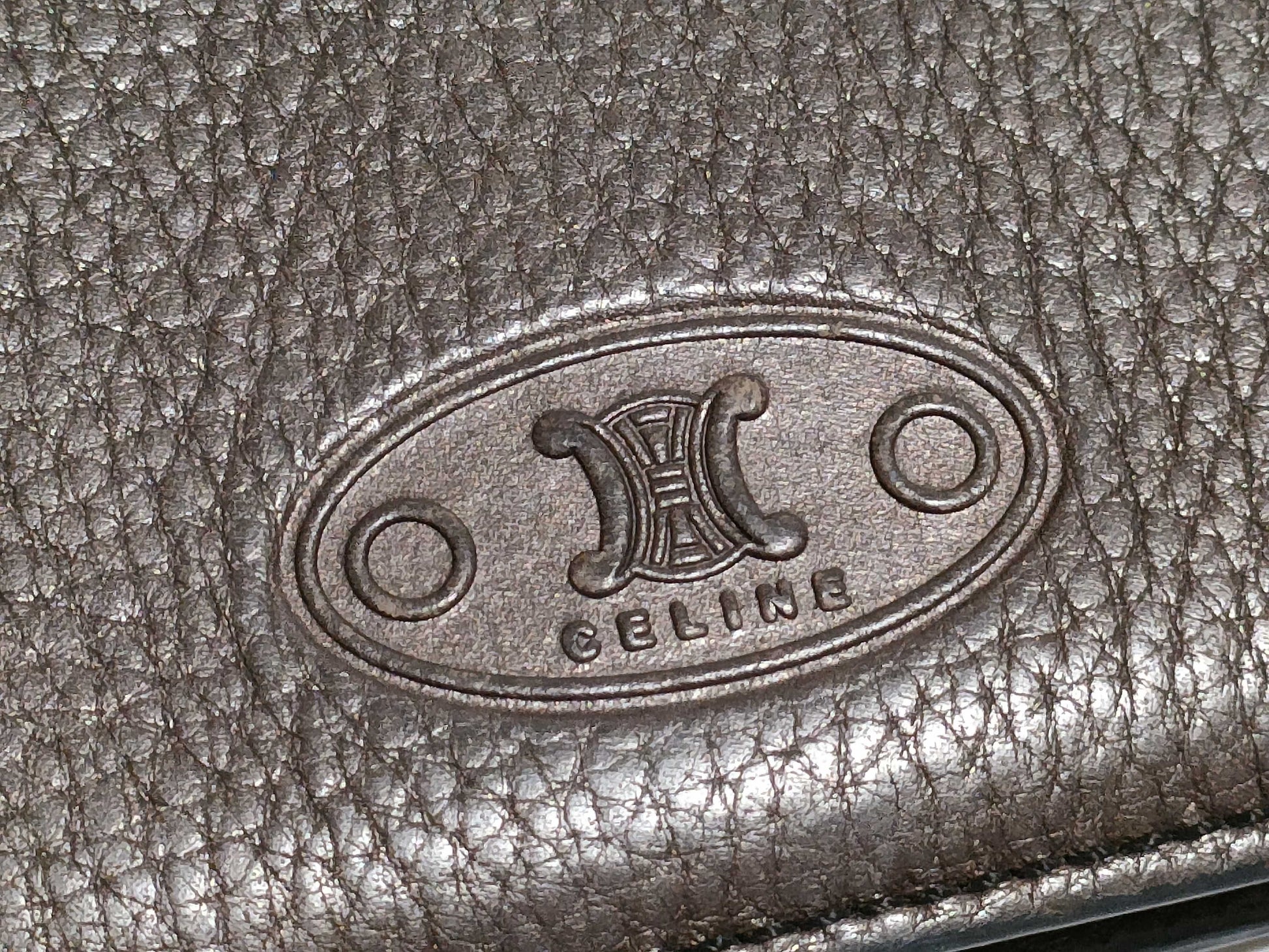 CELINE Coach/Leather/Long Wallet*2 Wallet