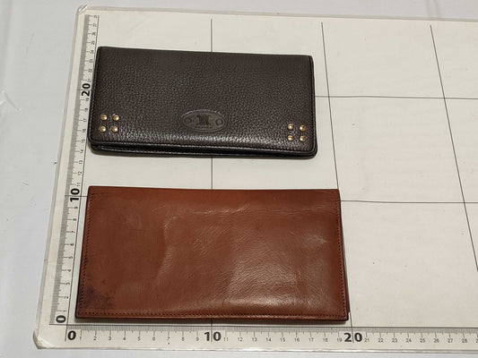 CELINE Coach/Leather/Long Wallet*2 Wallet
