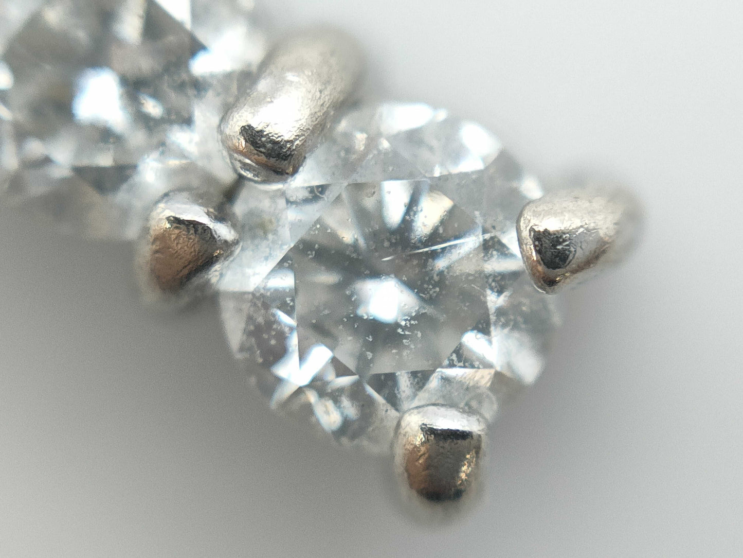 D0.32ct K18WG 1.1g Pendant Top