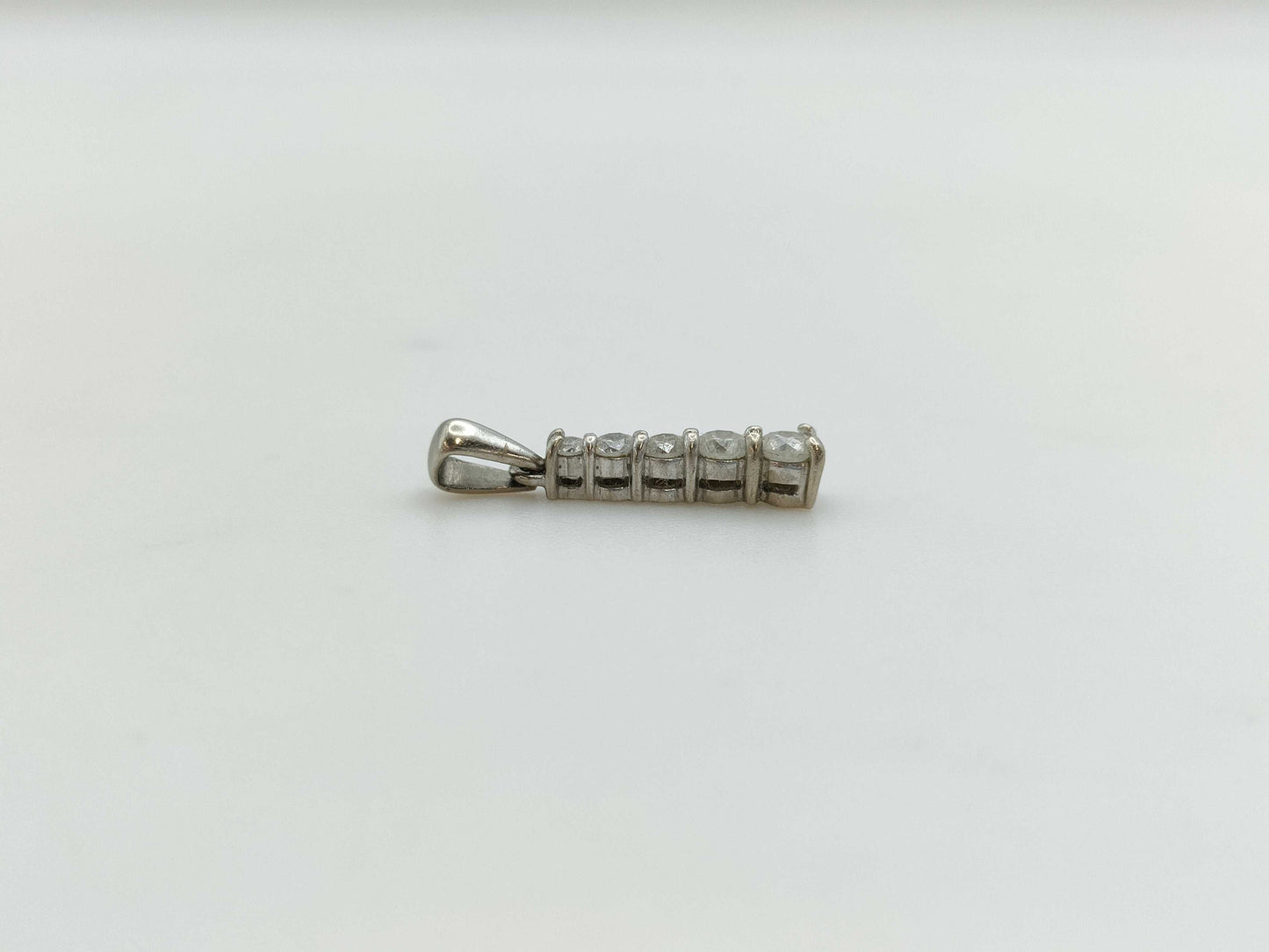 D0.32ct K18WG 1.1g Pendant Top