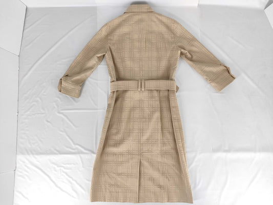BURBERRY trench-style dress