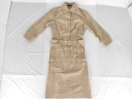 BURBERRY trench-style dress