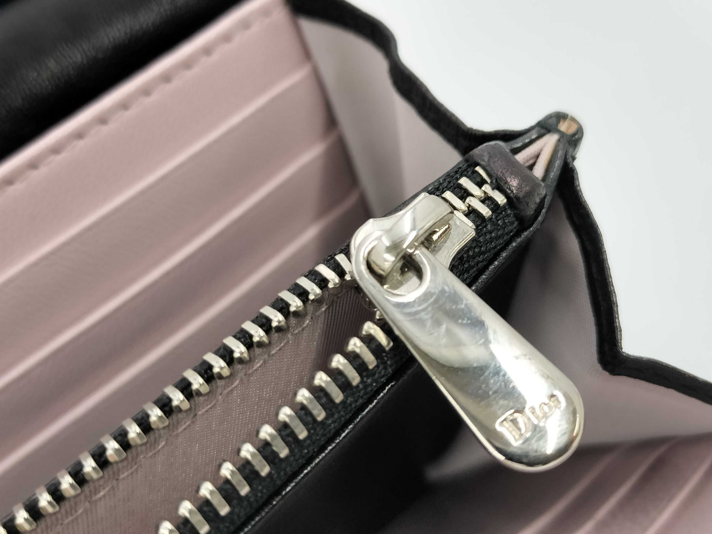 (10461_0361) Dior long wallet without chain wallet