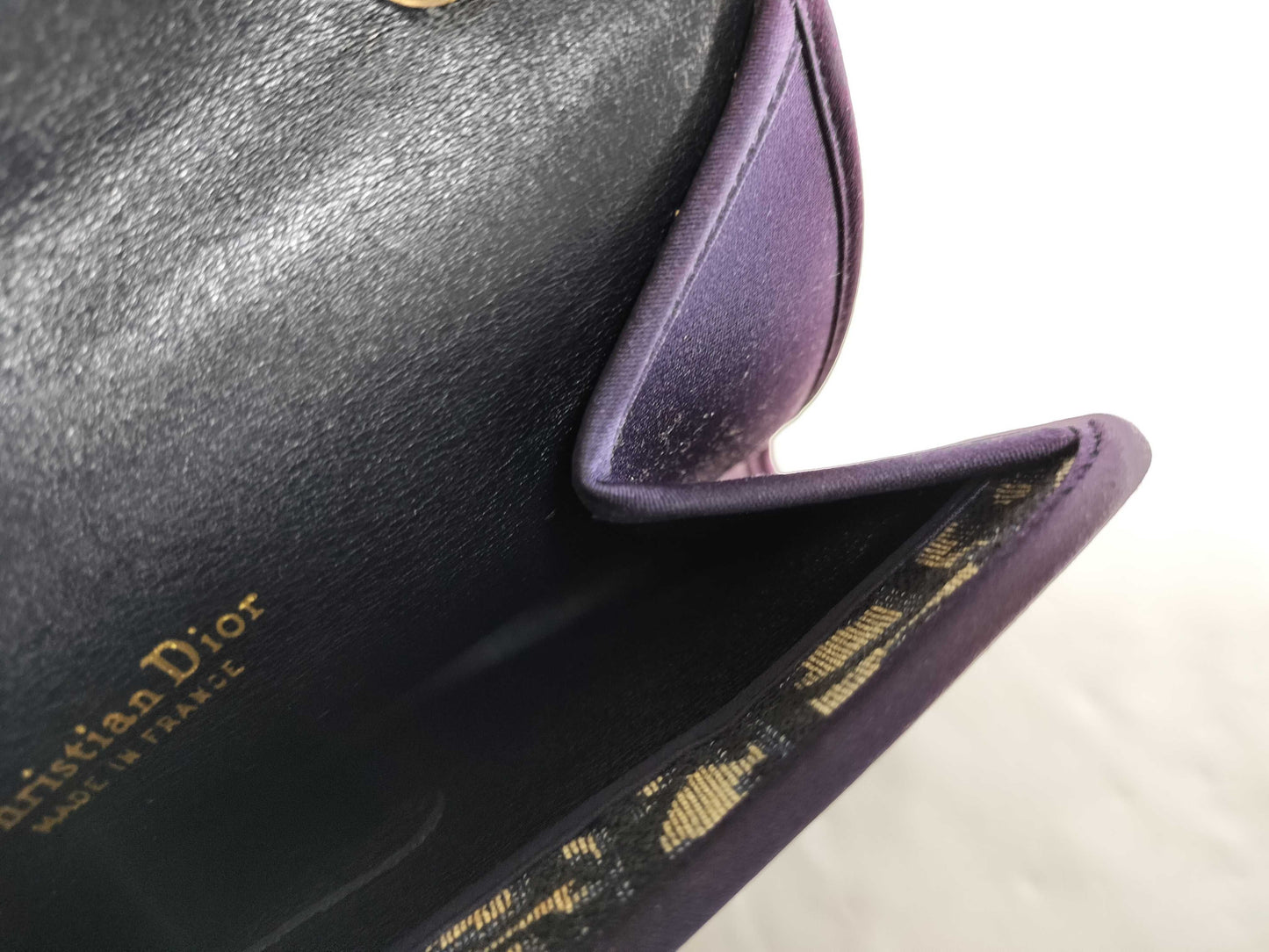 (10460_0352) Dior Vintage Chain Pochette Shoulder Bag