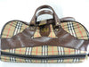 (10460_0181) BURBERRY Check Boston Bag Boston Bag