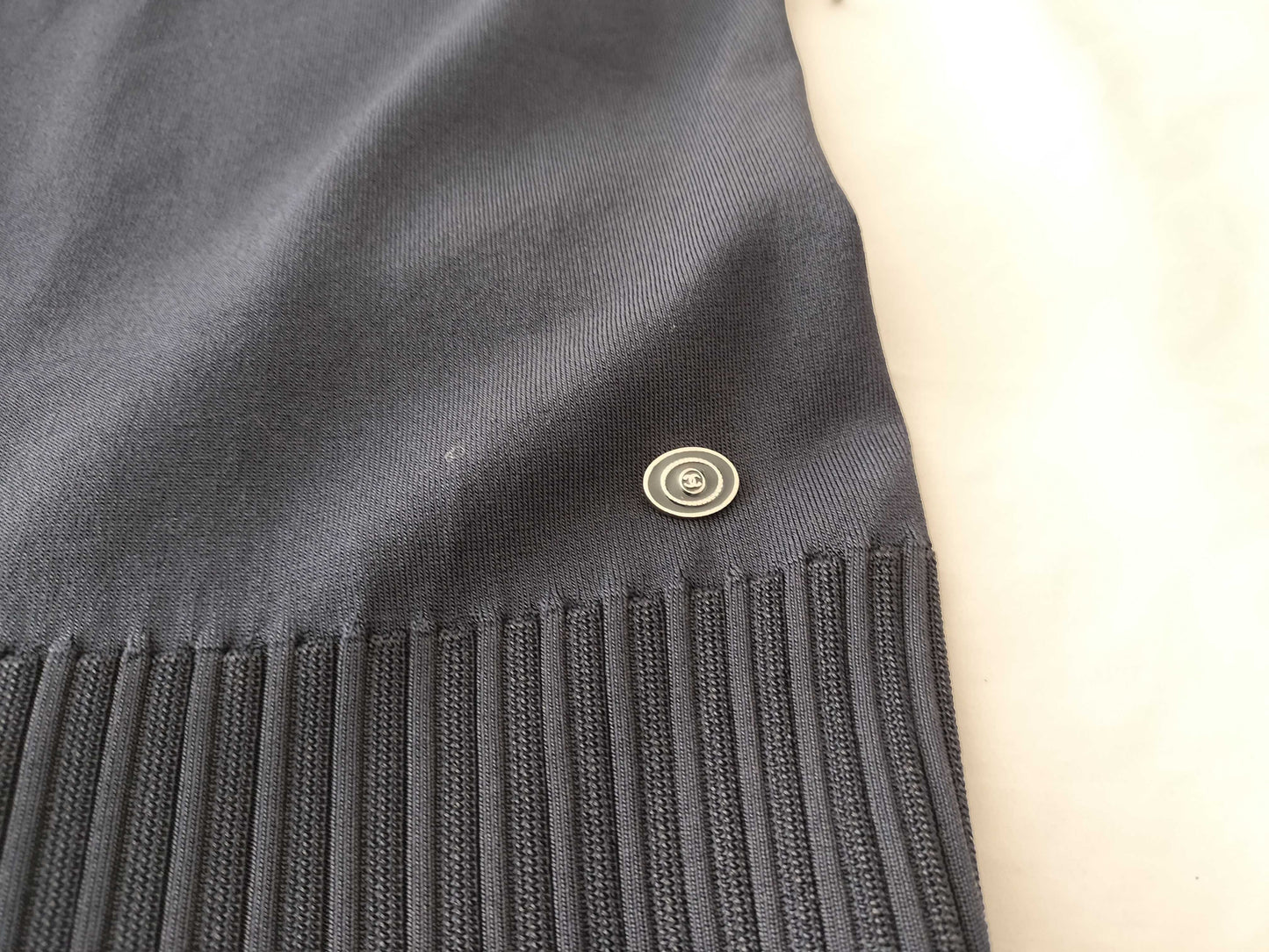 (10462_0123) CHANEL Sleeveless Knit Dress AW003 Dress