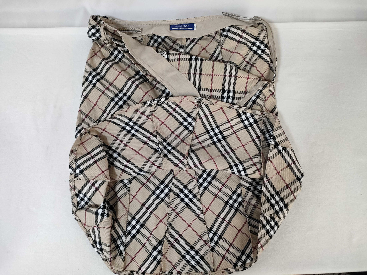 BURBERRY Blue Label Skirt Nova Check Skirt