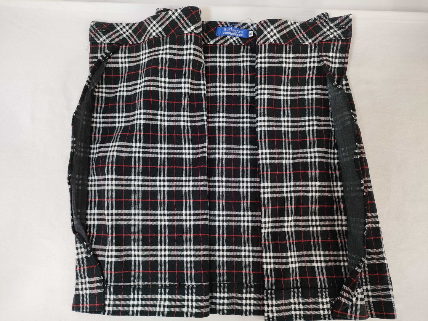 BURBERRY Blue Label Skirt, Nova Check, Black Skirt
