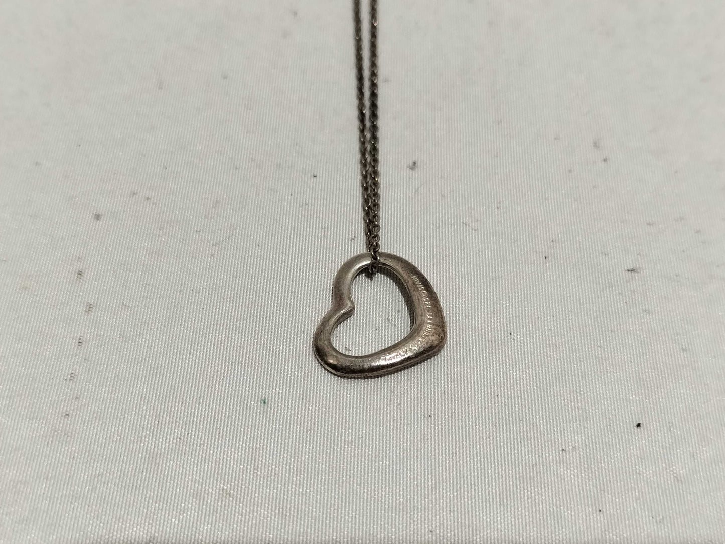 Tiffany & Co. Open Heart 925 Open Heart Necklace