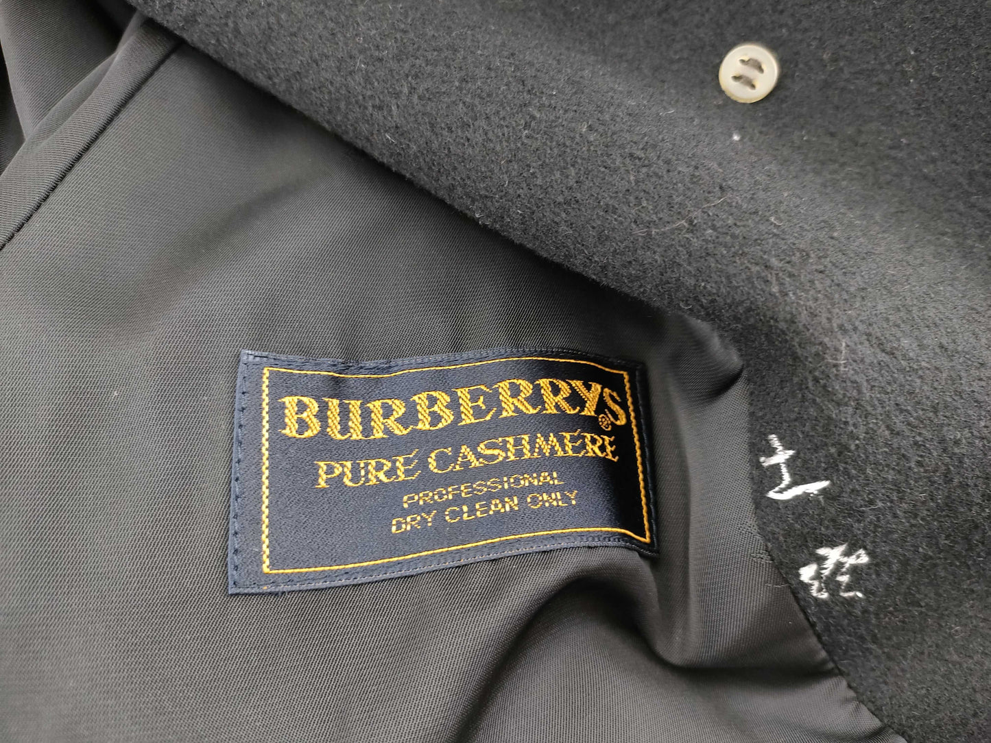 BURBERRY Wool Coat Black Coat