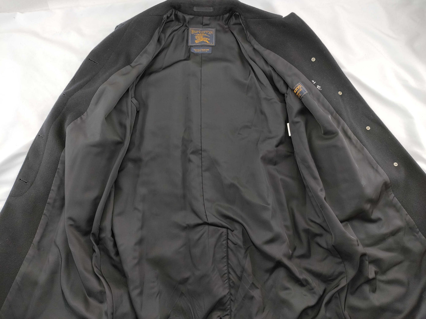 BURBERRY Wool Coat Black Coat