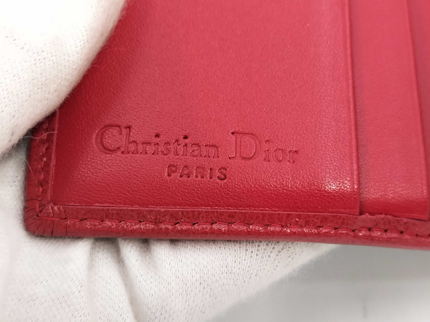 (10461_0362) Dior Number Compact Wallet Wallet