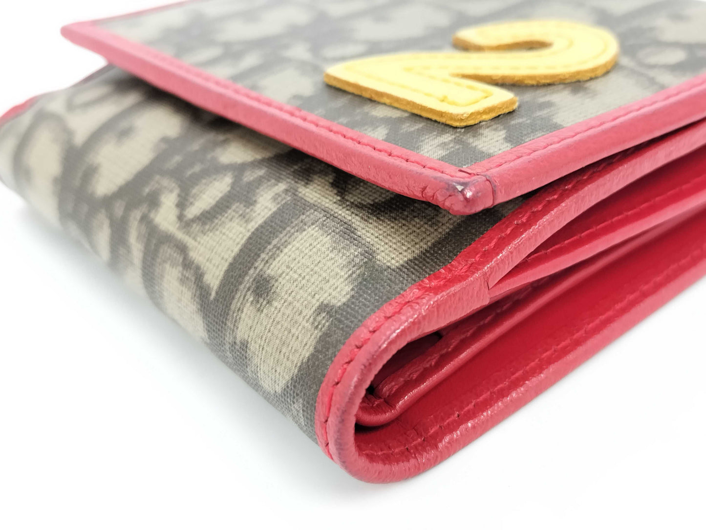 (10461_0362) Dior Number Compact Wallet Wallet