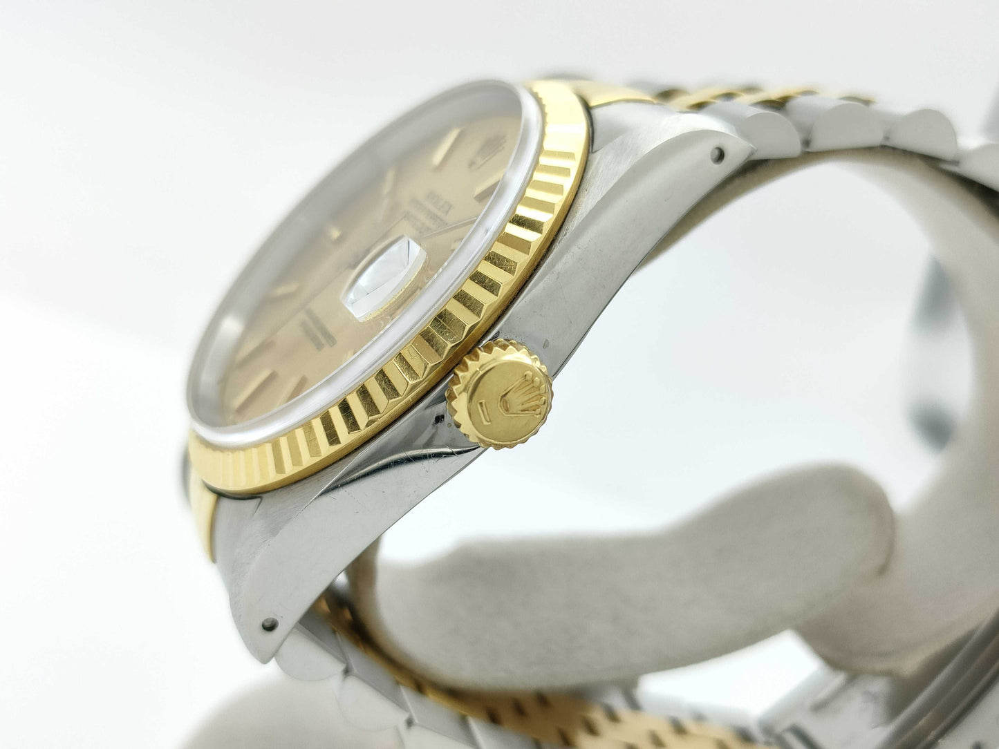 ROLEX 16233 L887815 Champagne Dial Boys' Watch