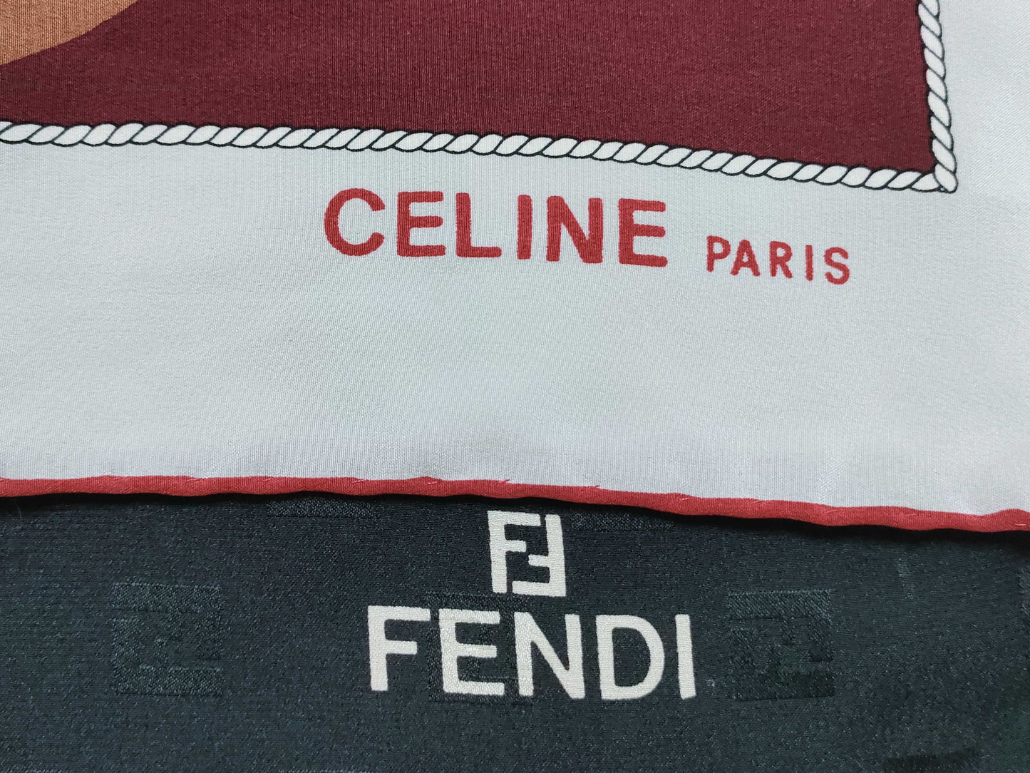 FENDI/CELINE Scarf 2-Piece Scarf