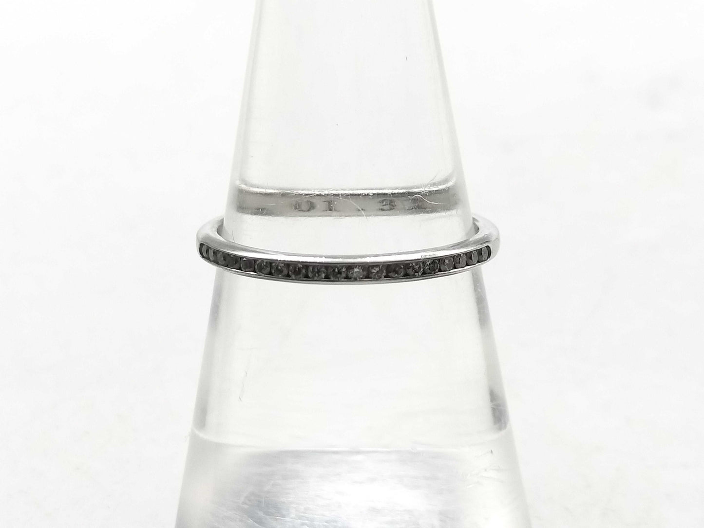 Ponte Vecchio D0.12ct PT950 2.4g Ring